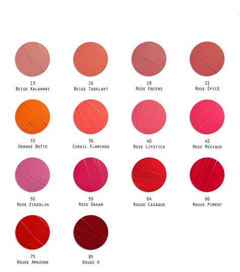 hermes 51 lipstick|Hermes lipstick color chart.